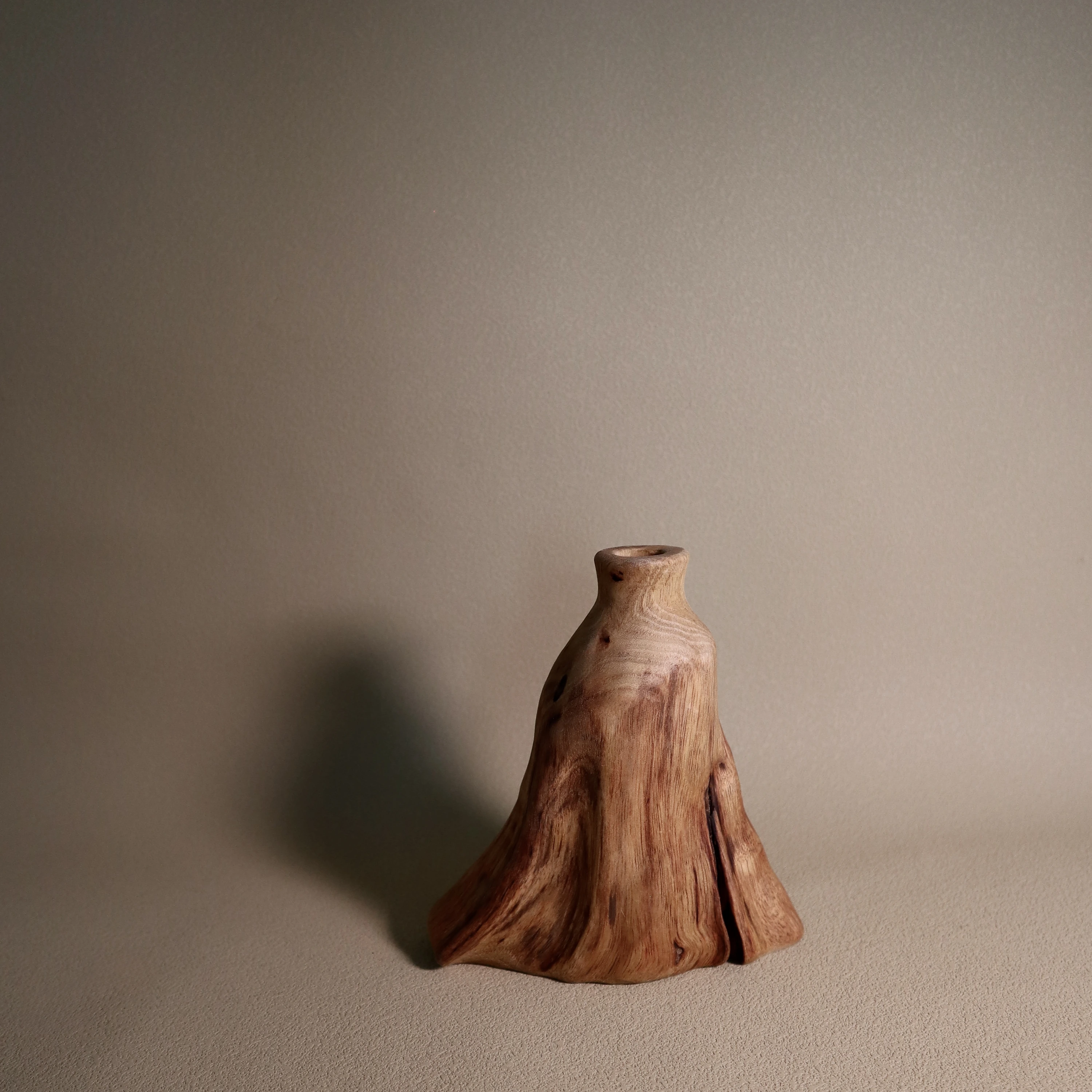 Nature’s Silhouette Hand-Turned Cedarwood Vase