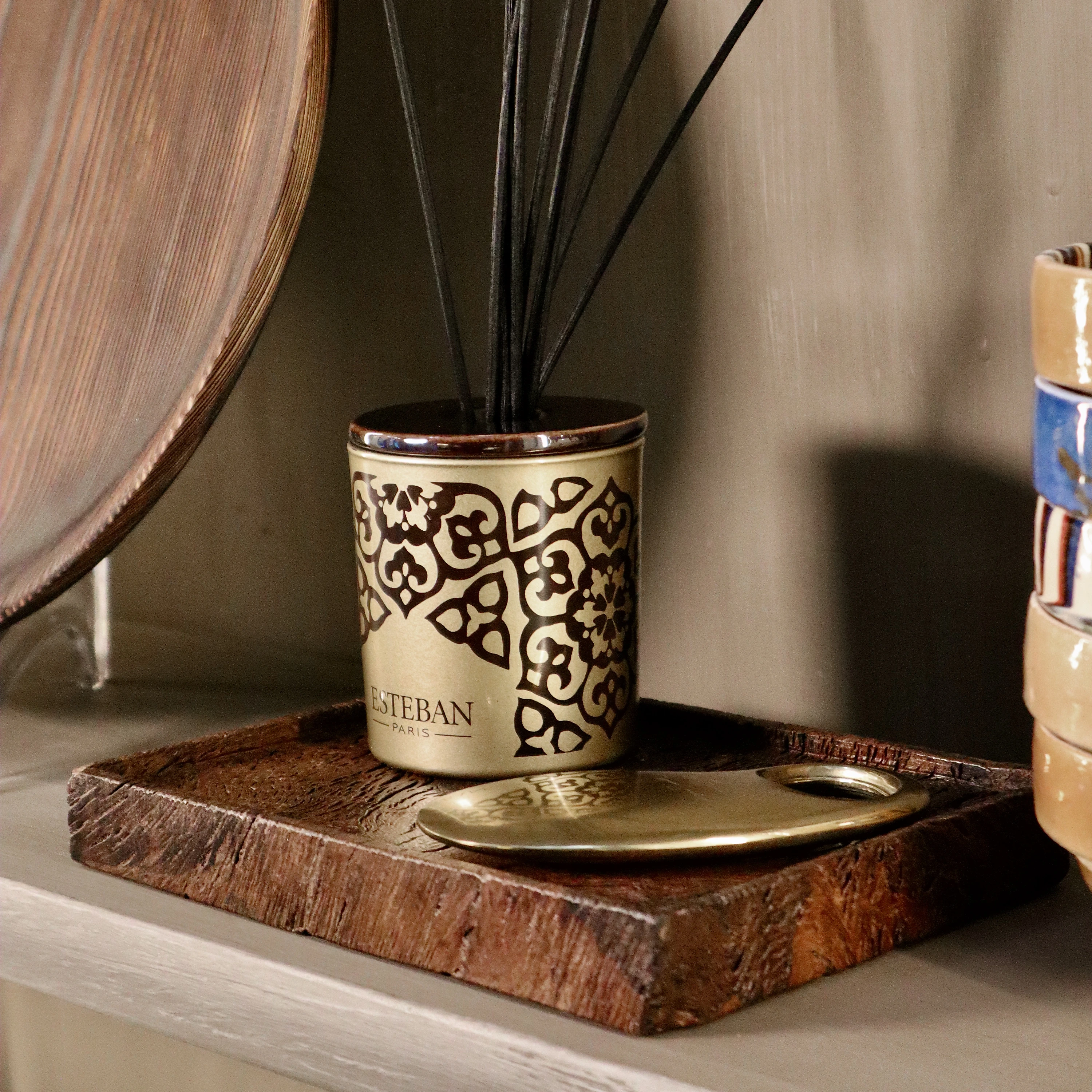 The Root’s Echo Ironwood Burl Plaque