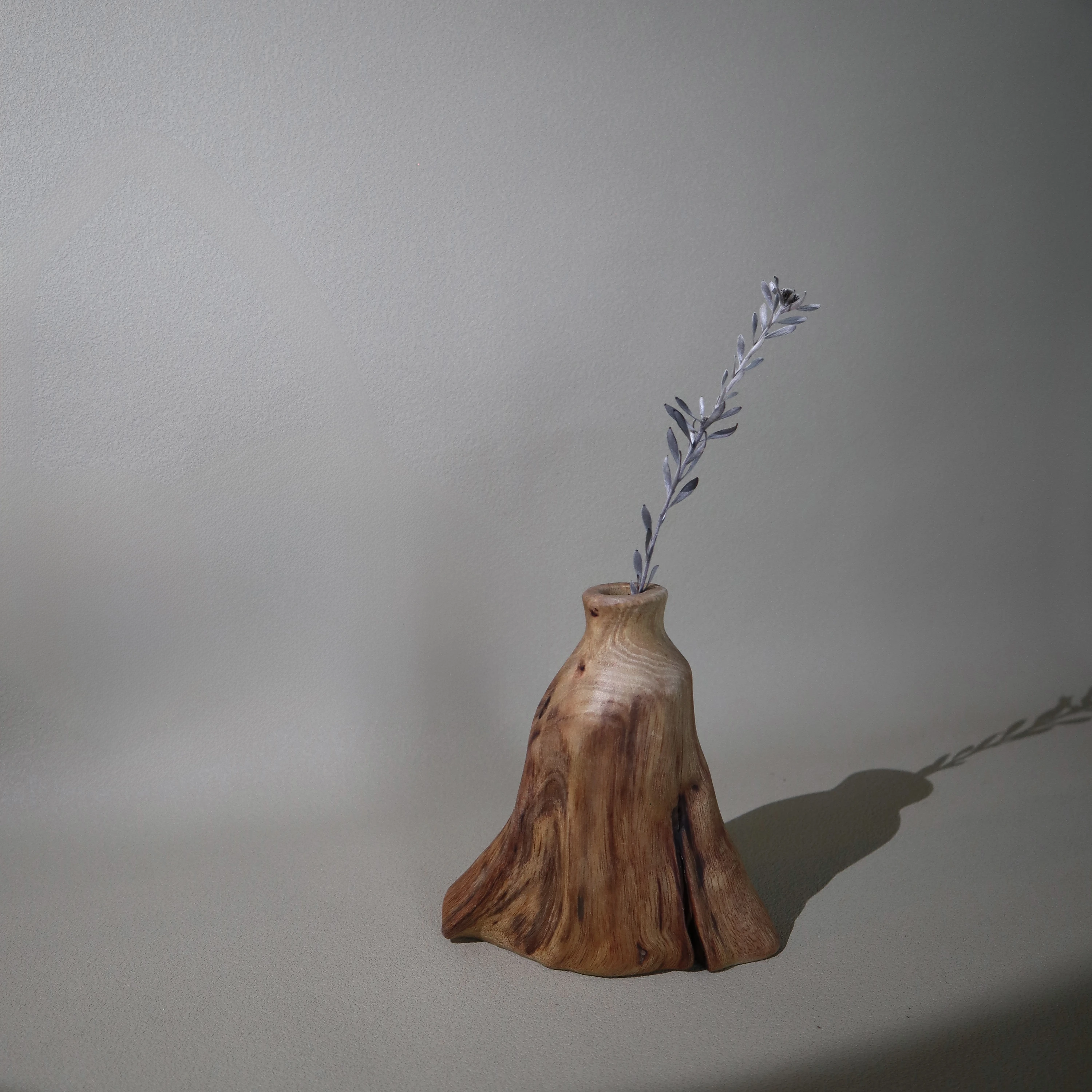 Nature’s Silhouette Hand-Turned Cedarwood Vase