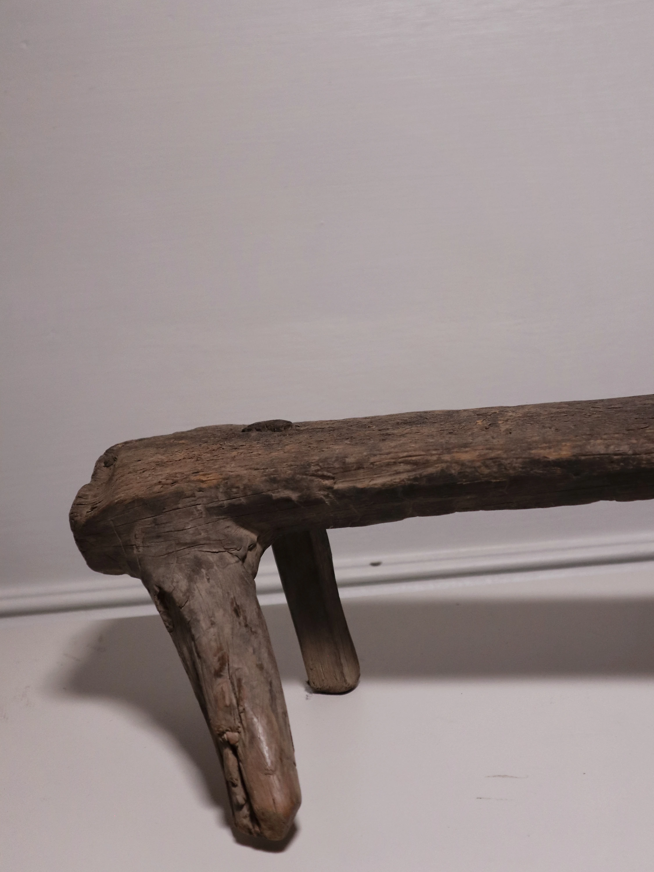 Botanical Trunk Antique Low Bench