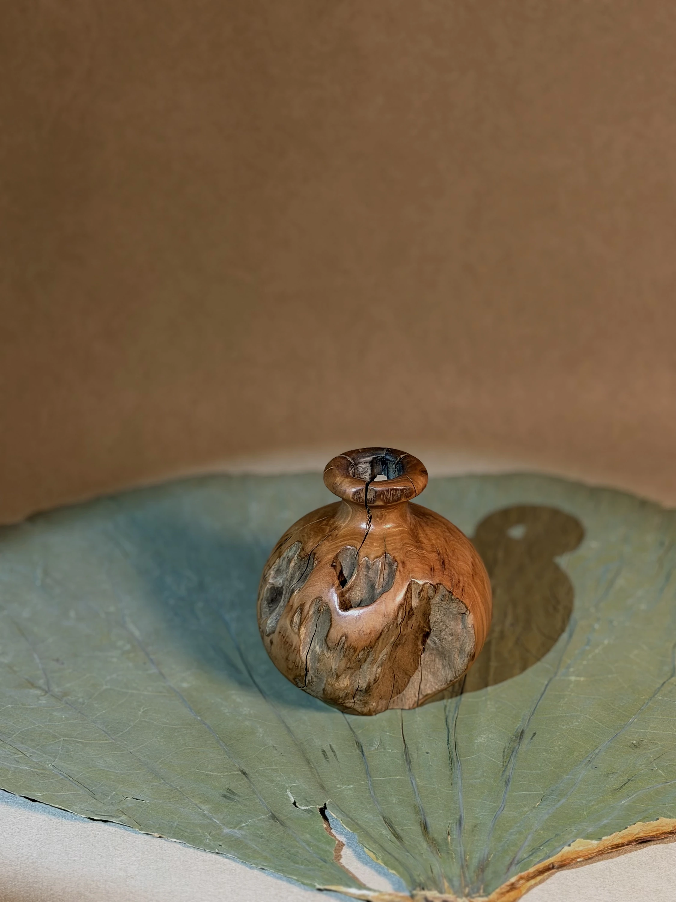 Erosion N°2 Weathered Wood Vase