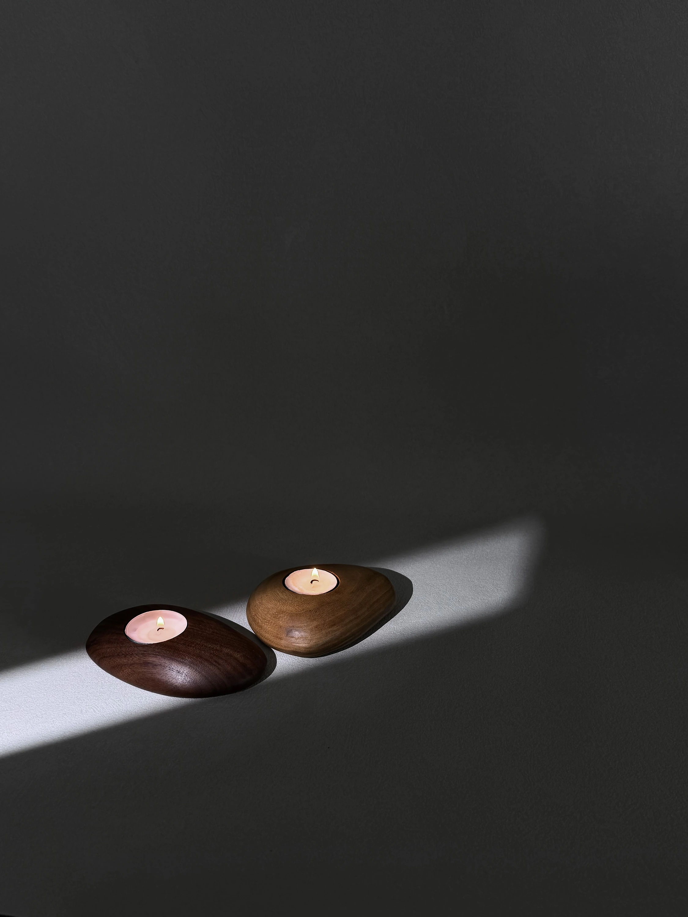 The Orb Series | Solid Wood Candle Holder