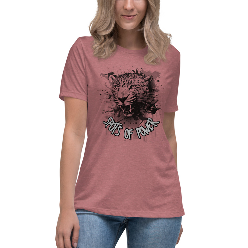 Women's Relaxed T-Shirt - Cheetah
