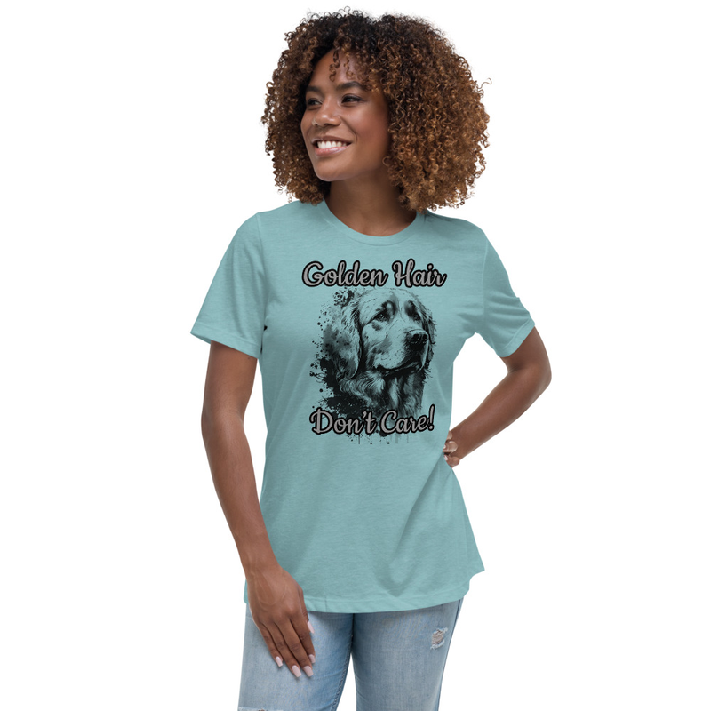 Women's Relaxed T-Shirt - Golden Retriever