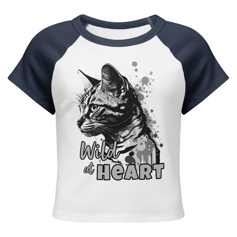 Women’s micro rib raglan baby tee - Bengal