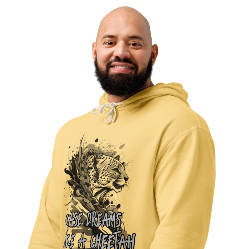 Unisex garment-dyed lightweight hoodie