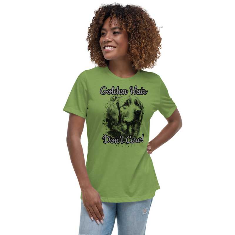 Women's Relaxed T-Shirt - Golden Retriever