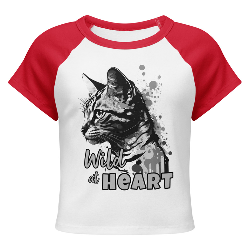 Women’s micro rib raglan baby tee - Bengal