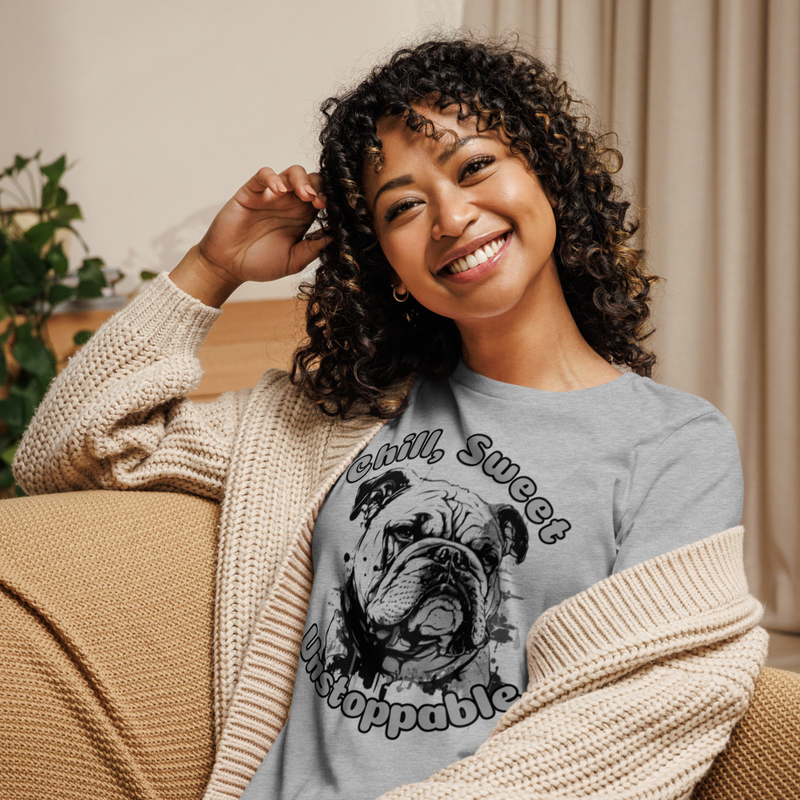 Women's Relaxed T-Shirt - Bulldog