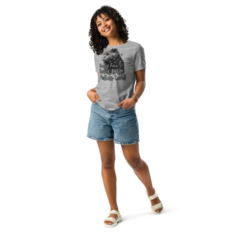 Women's Relaxed T-Shirt - British Shorthair