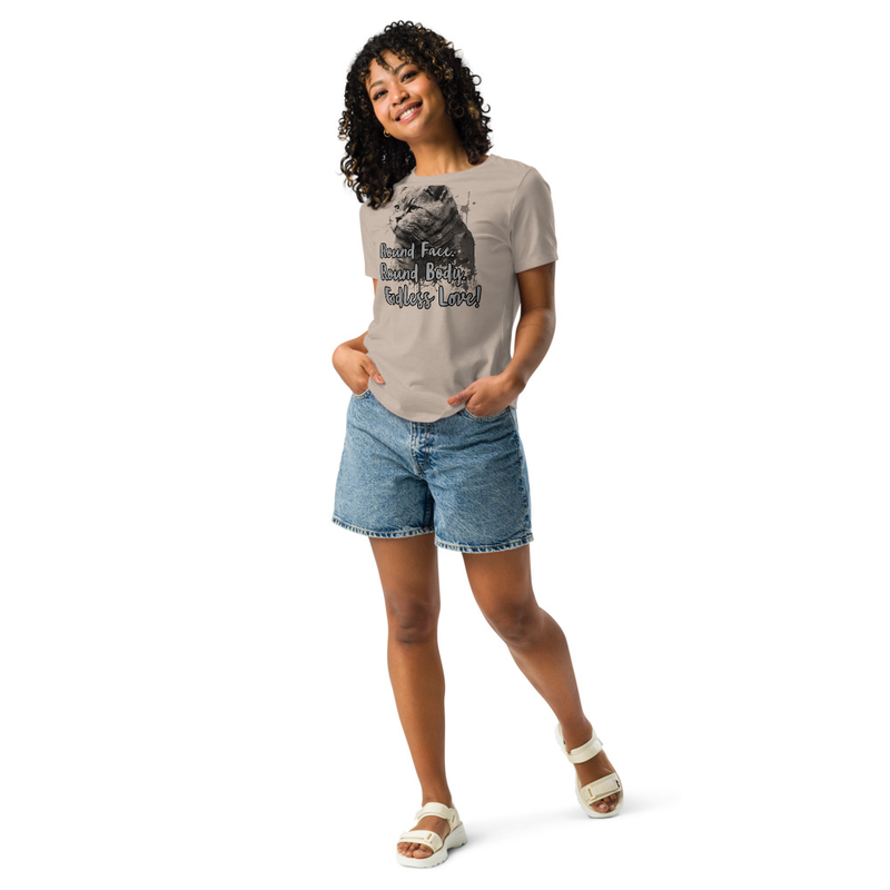 Women's Relaxed T-Shirt - British Shorthair