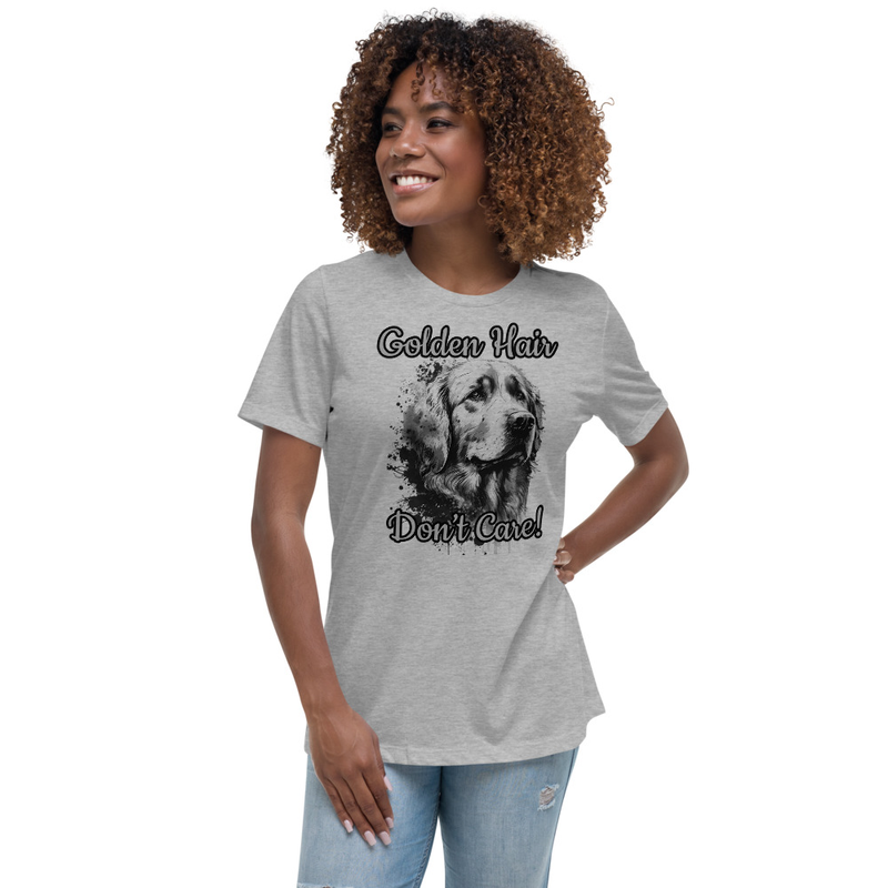 Women's Relaxed T-Shirt - Golden Retriever