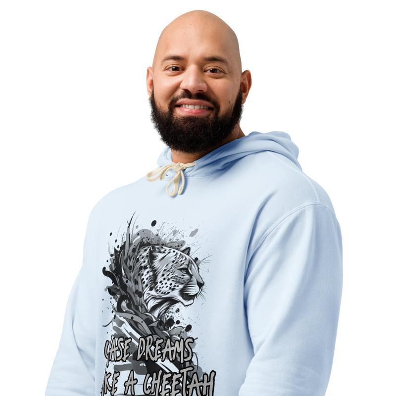 Unisex garment-dyed lightweight hoodie