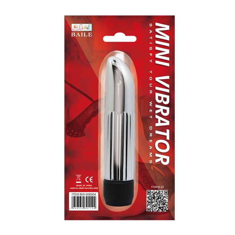 VIBRADOR REGULABLE PLATEADO
