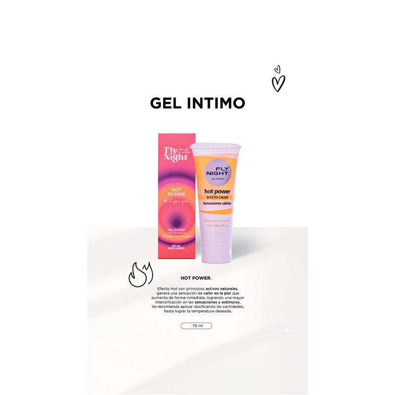 GEL INTIMO CALOR HOT POWER 70 ML