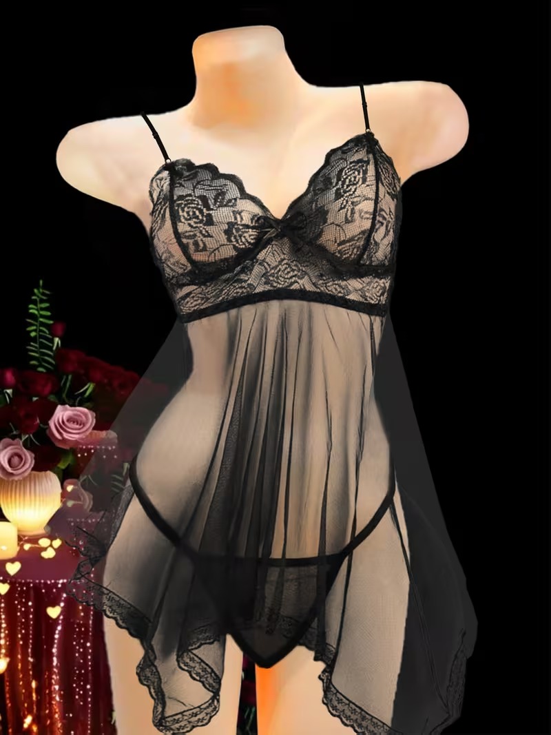 Babydoll supersexy (con Tanga)