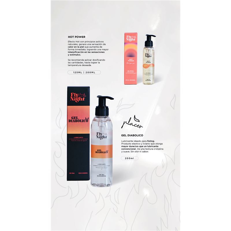 GEL INTIMO HOT POWER 200ML C/DOSIF