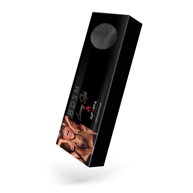 PALMETA LUXURY APLAUDIDORA CON TACHAS ECO CUERO NE