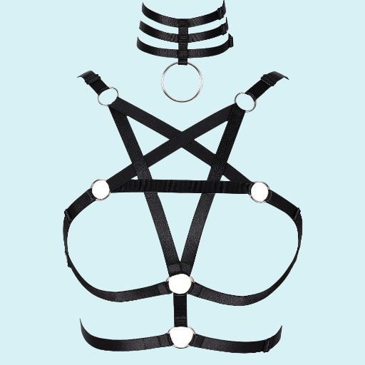 Arnes de pecho estrella pentagrama