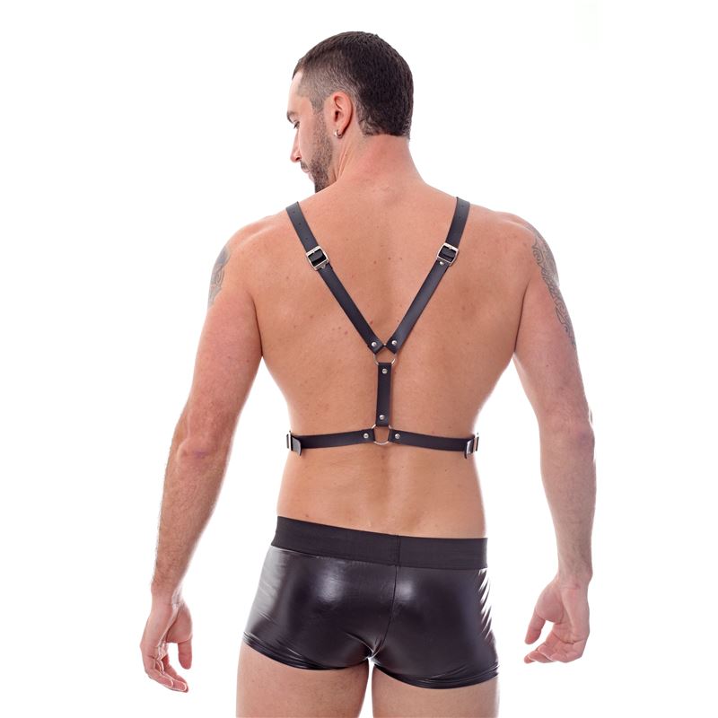 ARNES UNISEX REGULABLE - ECO CUERO NEGRO