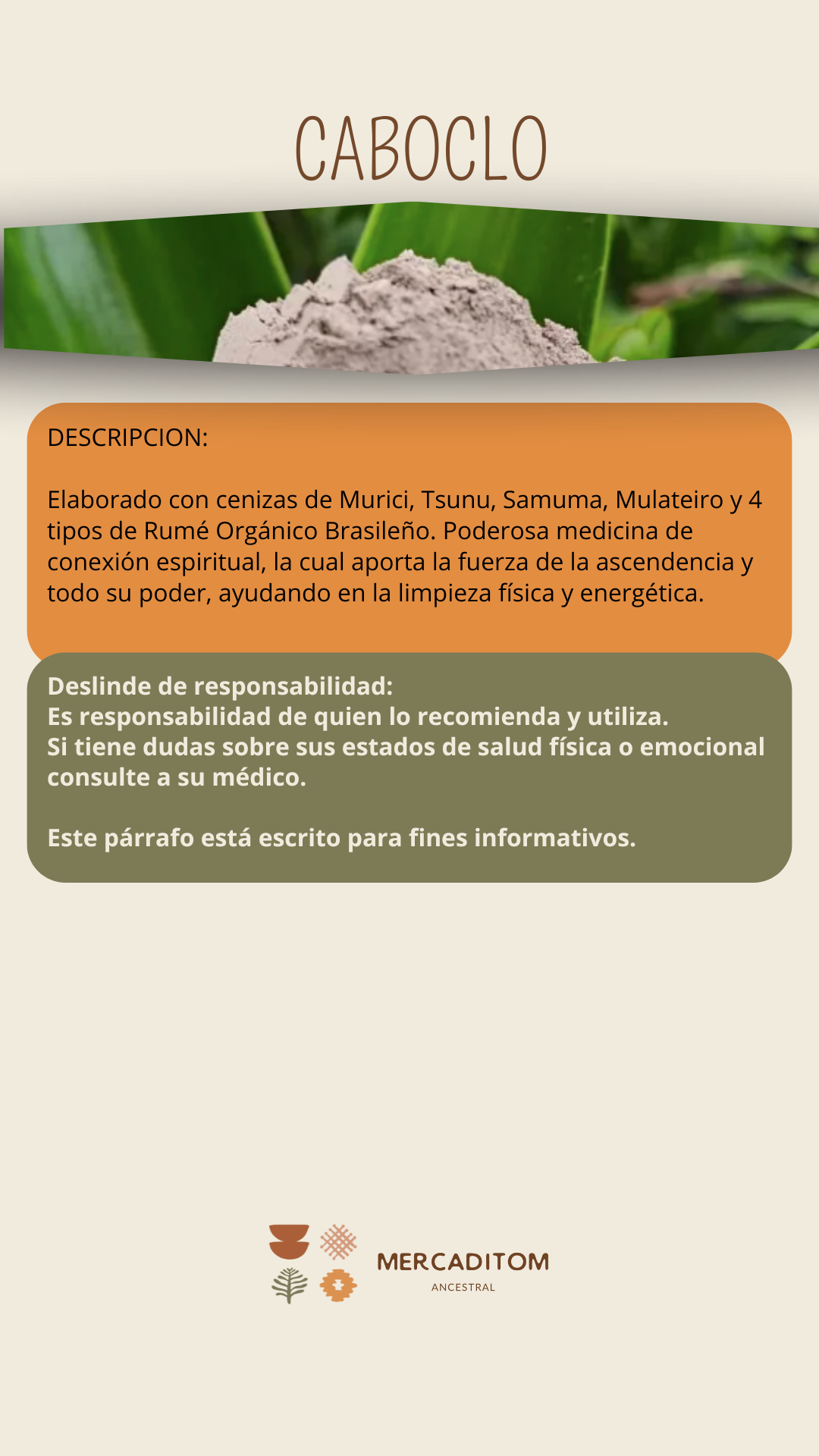 Tabaco Rapé Caboclo