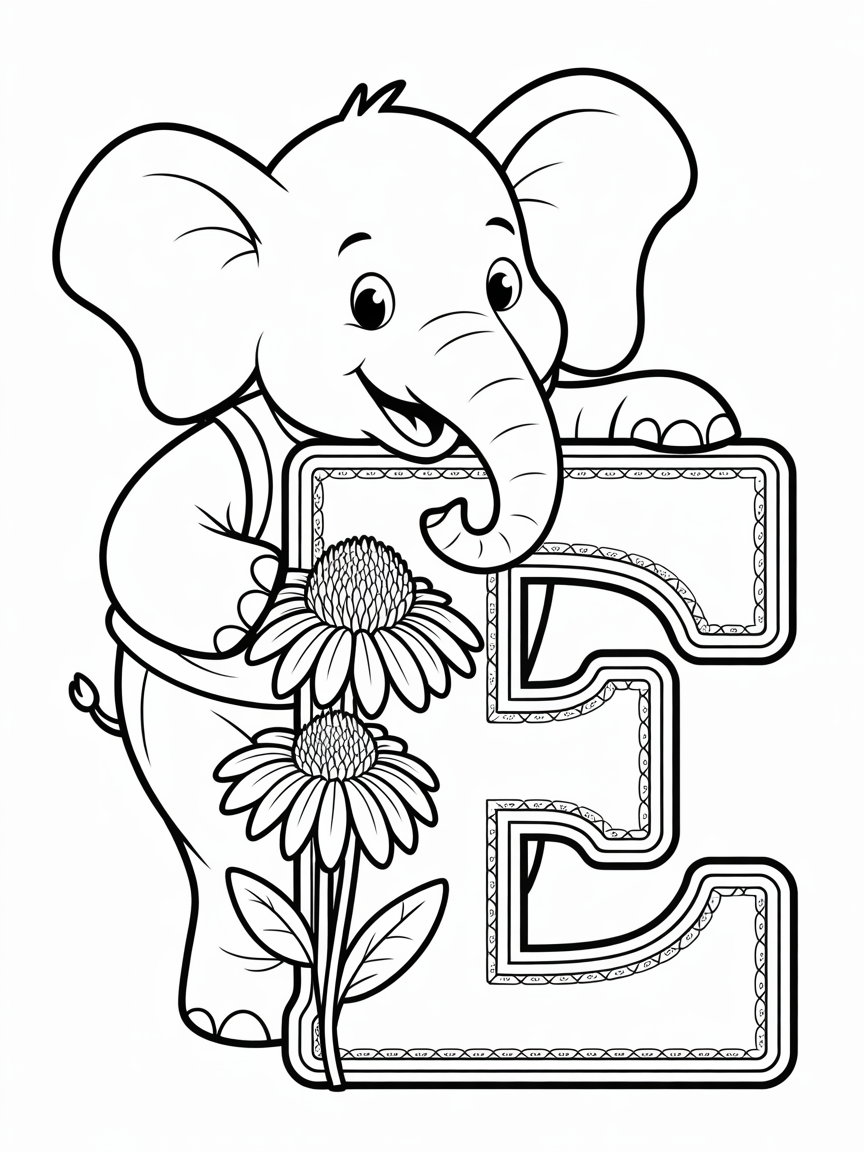 Alphabet Animals Coloring Pages A-Z - Complete Set (26 pages)