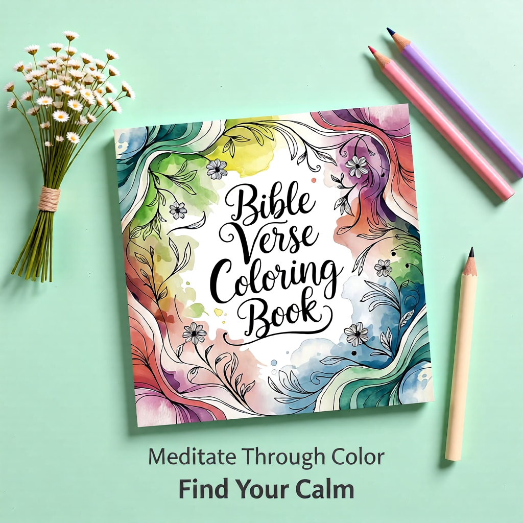 Bible Verse Coloring Book