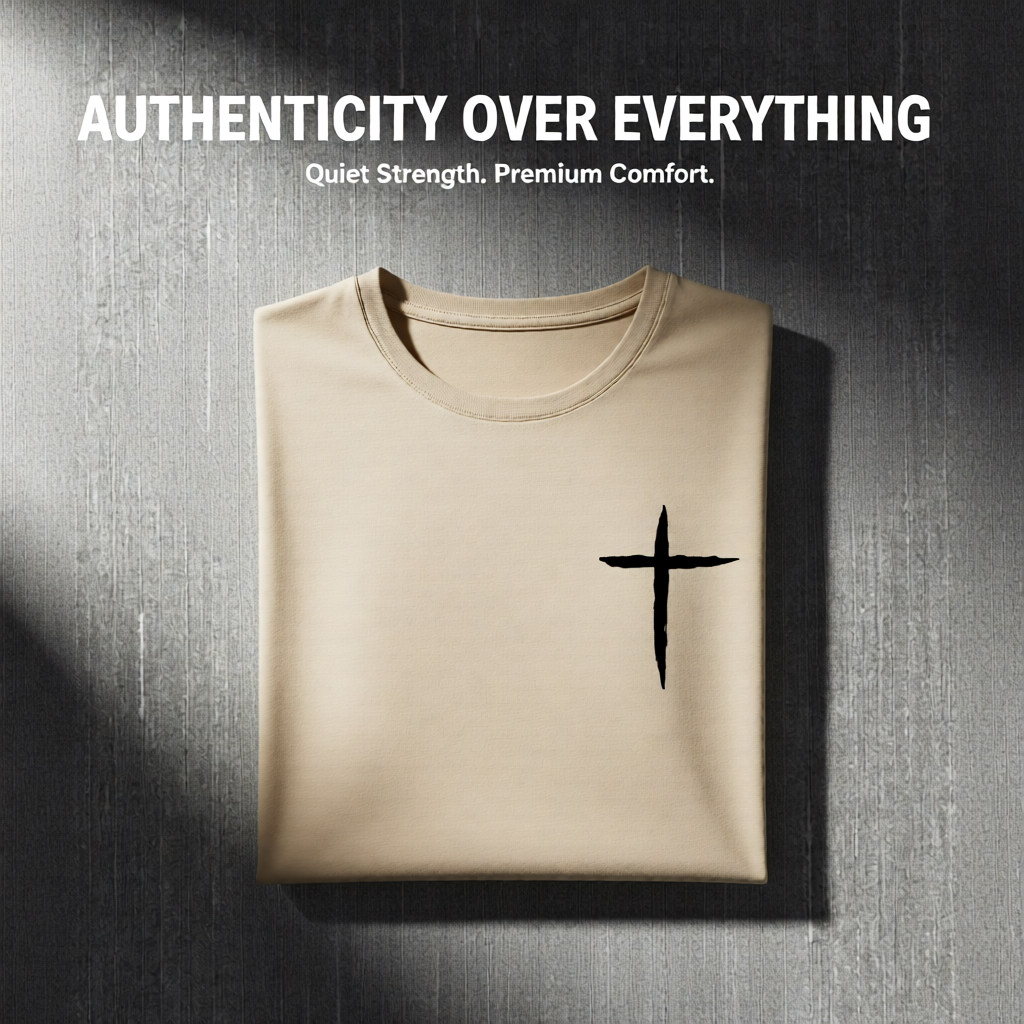 Apricot Cross Graphic T-Shirt