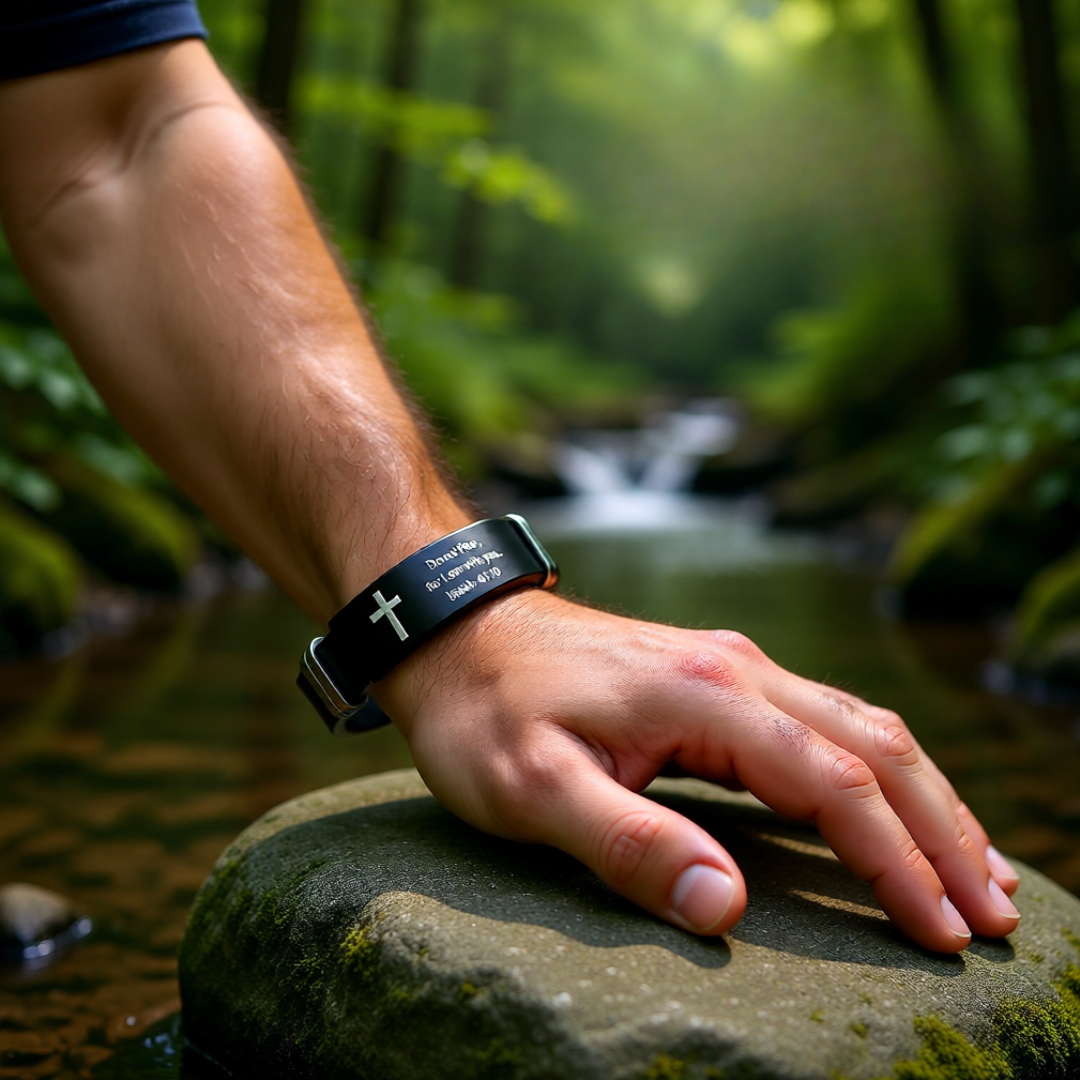 Adjustable Arm Bracelet - Isaiah 41:10