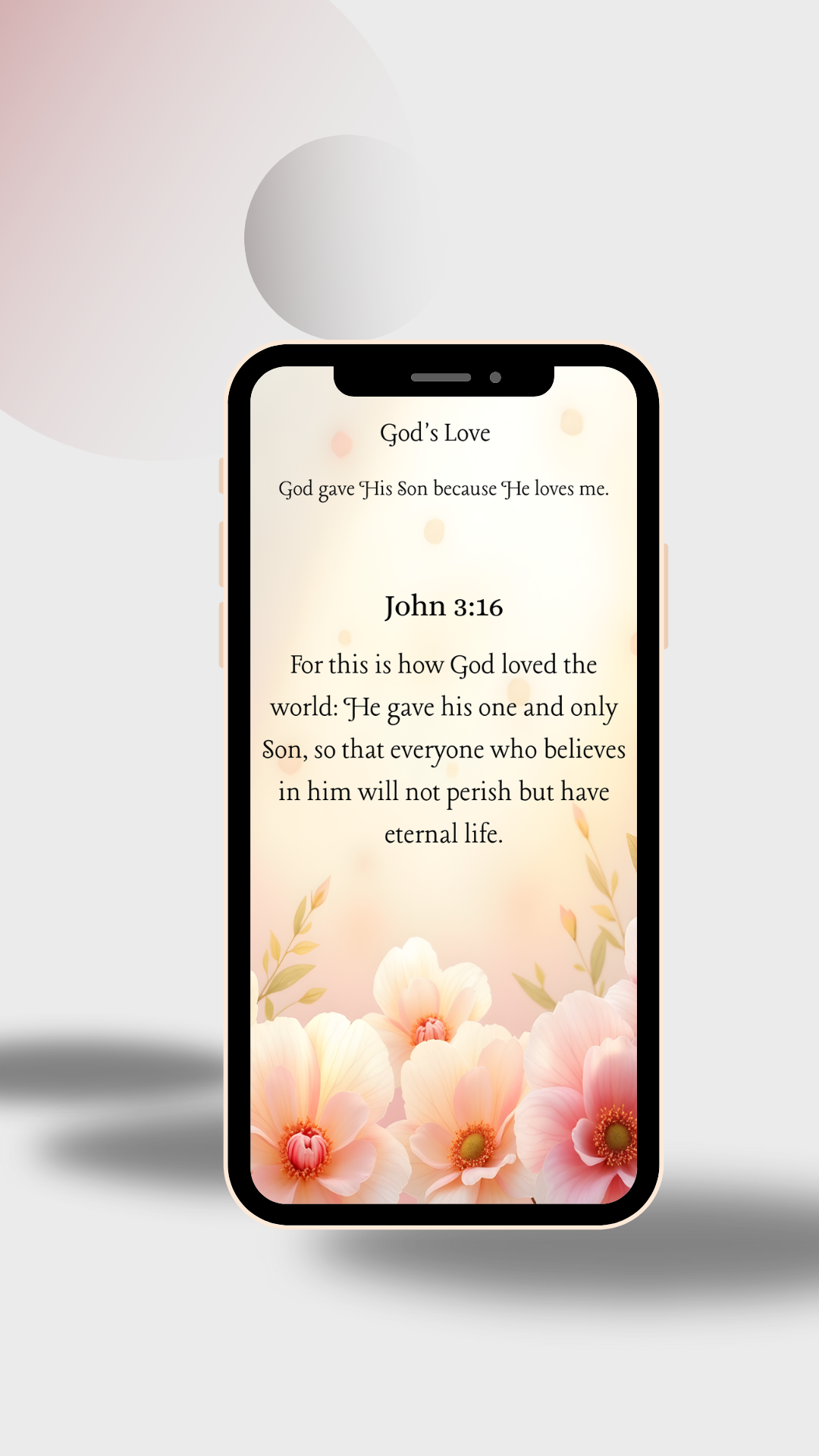 30 Bible Verse Phone Wallpaper – God’s Love, Provision & Faithfulness (NLT)