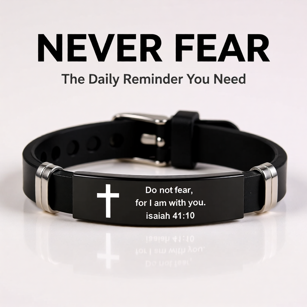 Adjustable Arm Bracelet - Isaiah 41:10