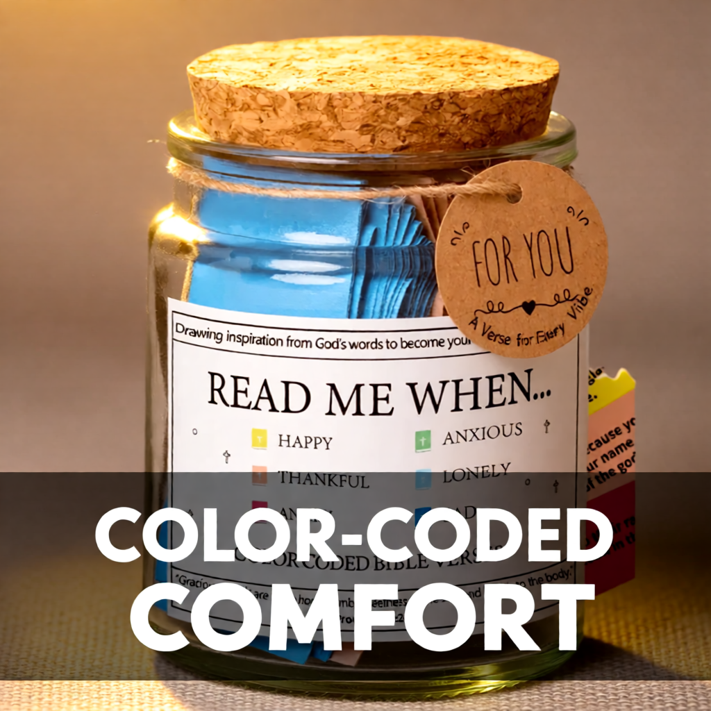 Color Coded Bible Verses Jar