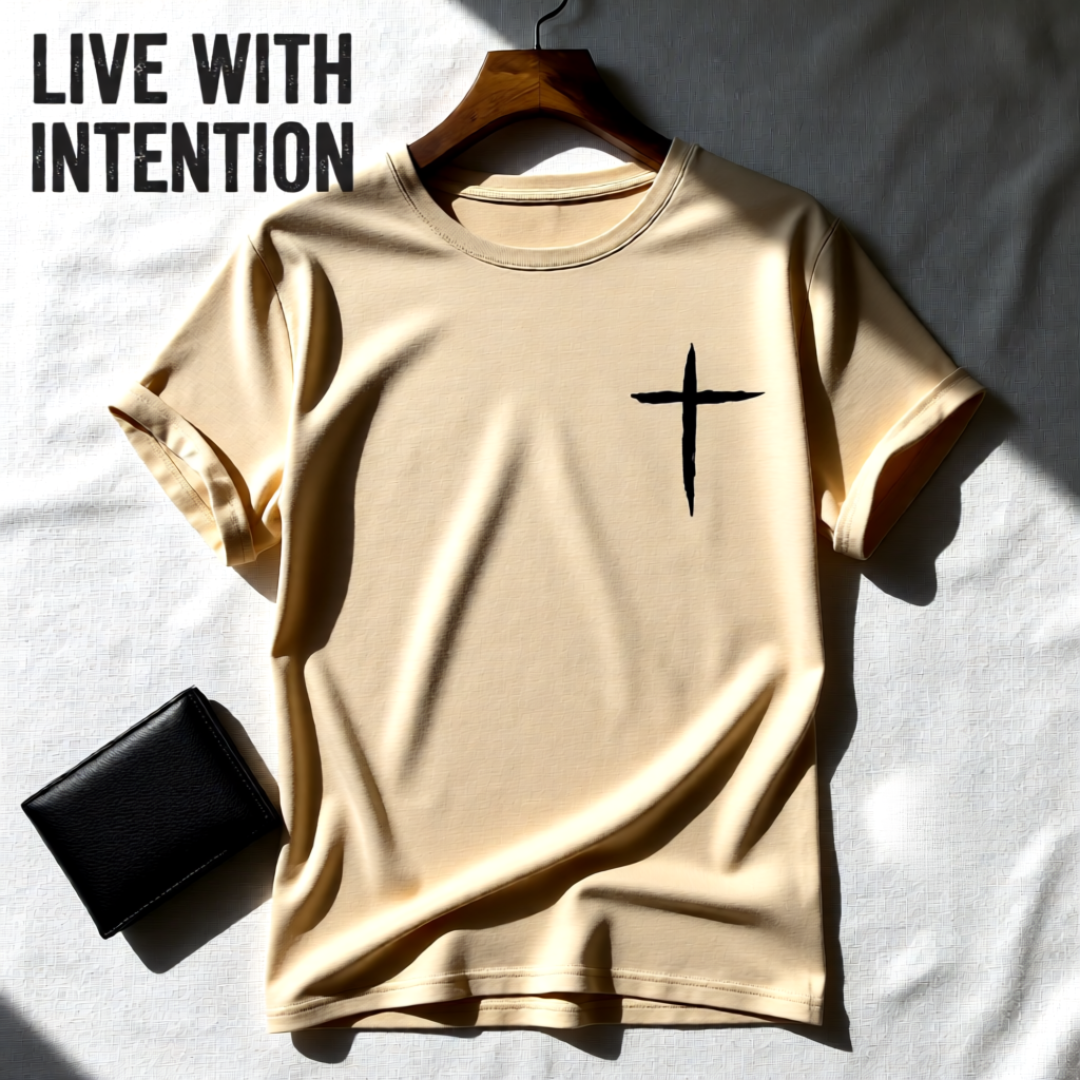 Apricot Cross Graphic T-Shirt