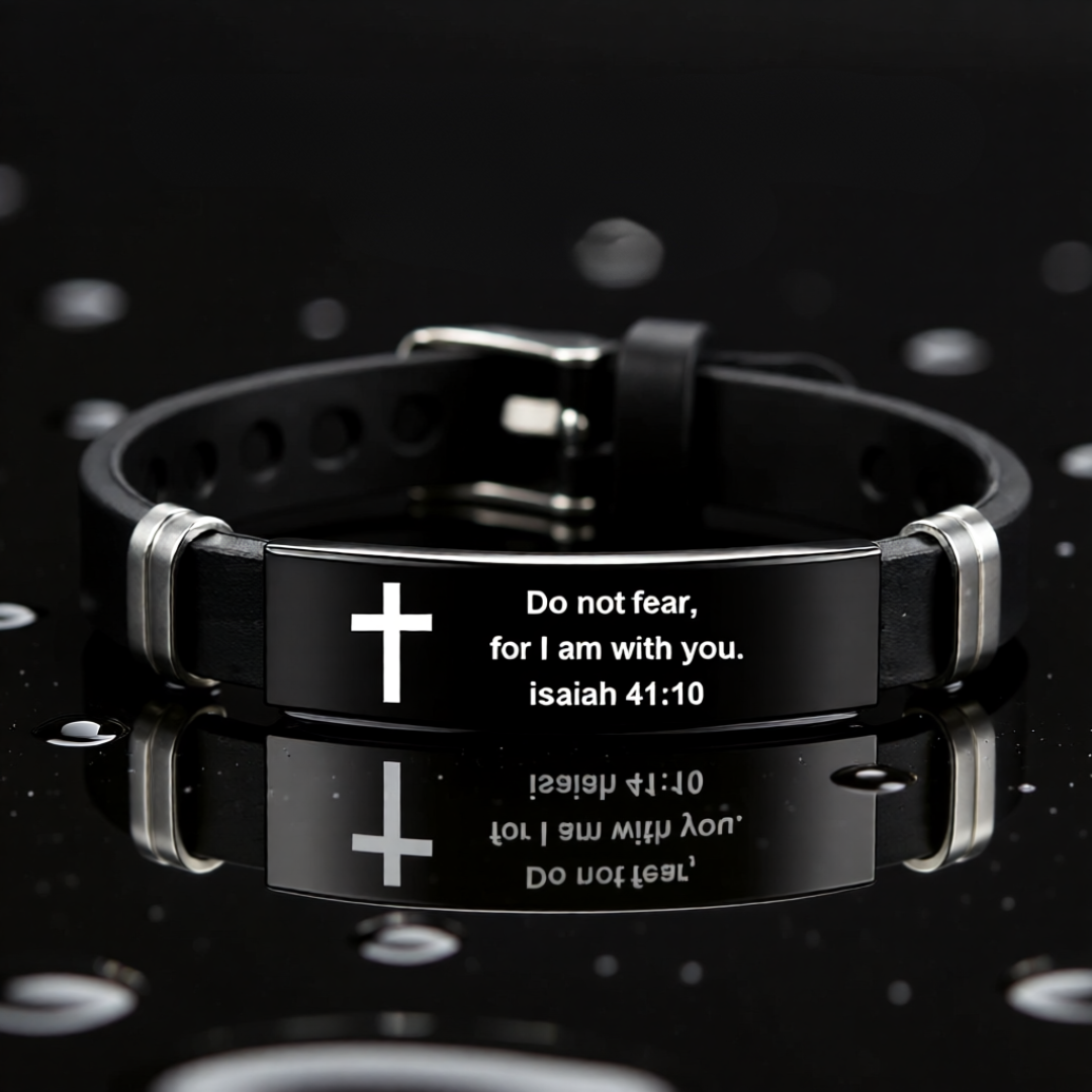 Adjustable Arm Bracelet - Isaiah 41:10