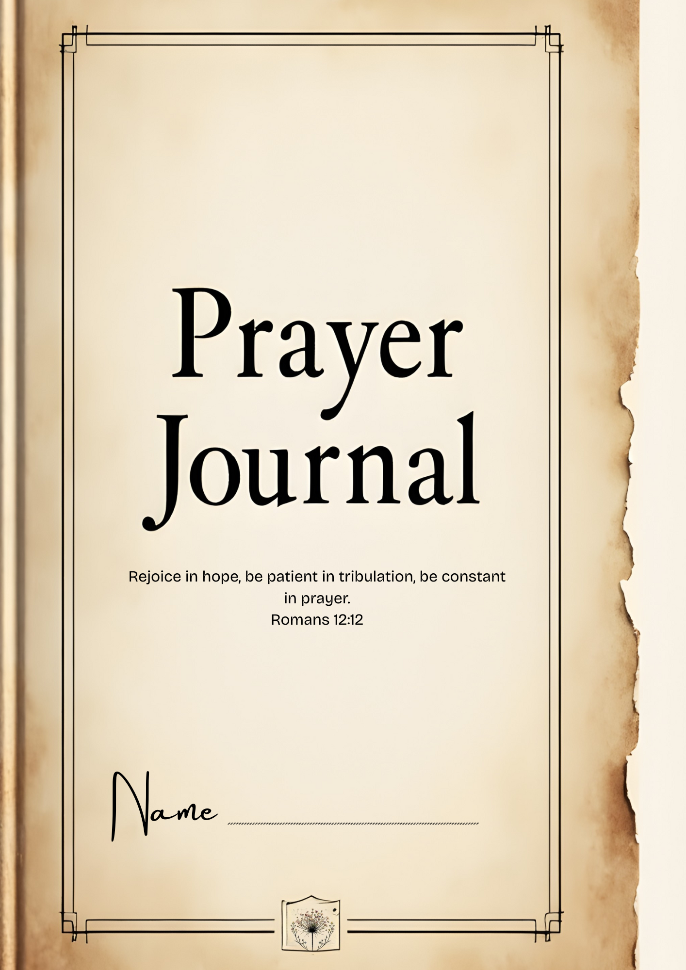 Daily Digital Prayer Journal 2026