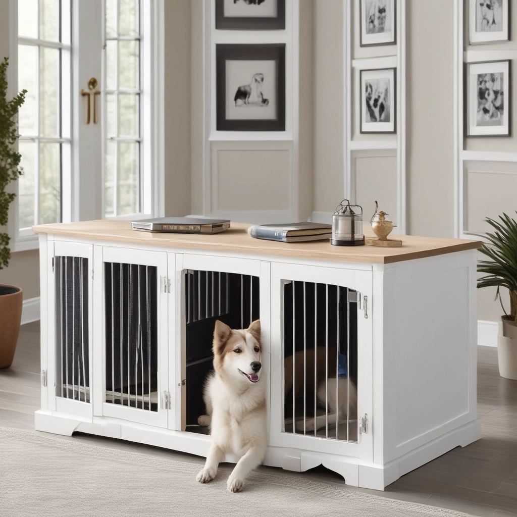 Finally, a dog crate that doesn't ruin your living room