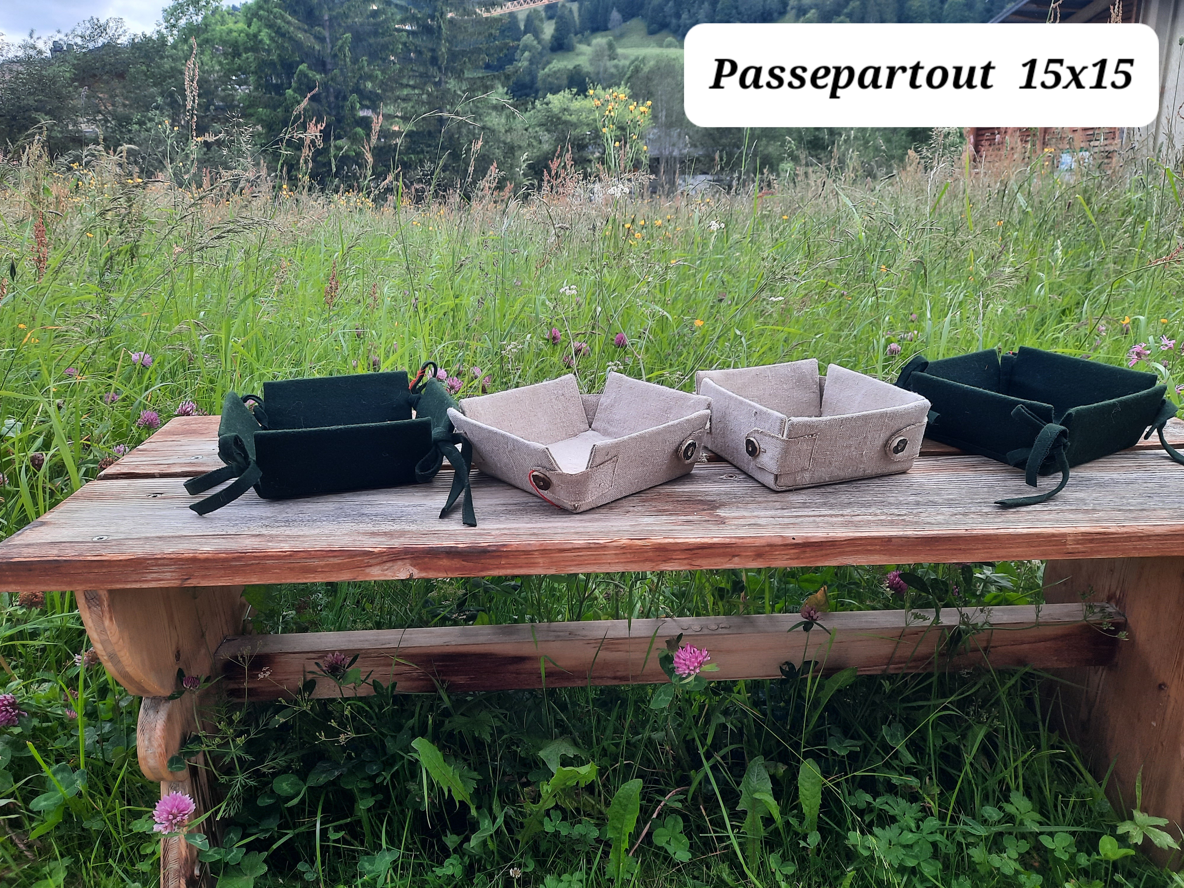 Körbchen / Passpartout