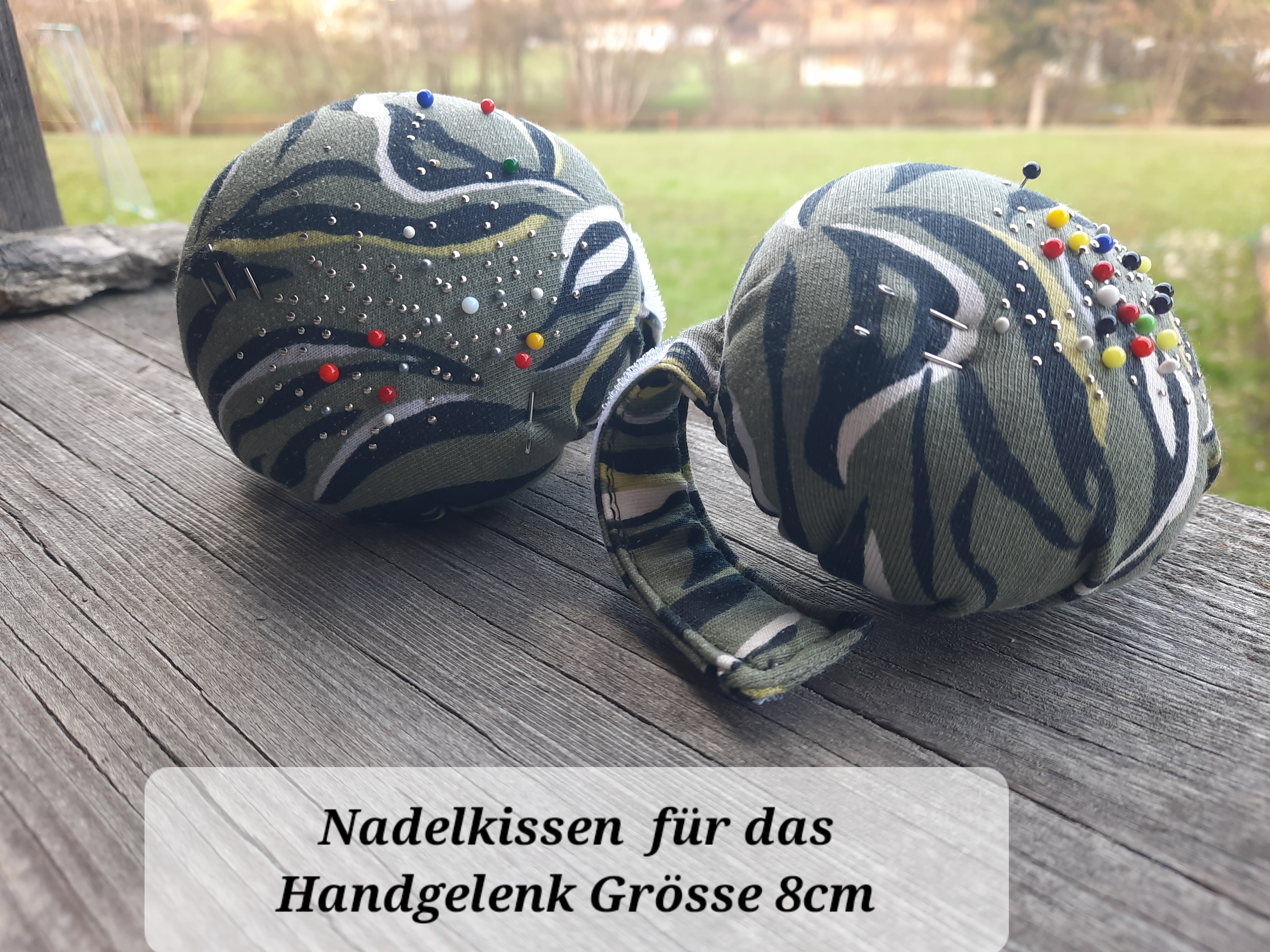 Stecknadel-Kissen für Handgelenk