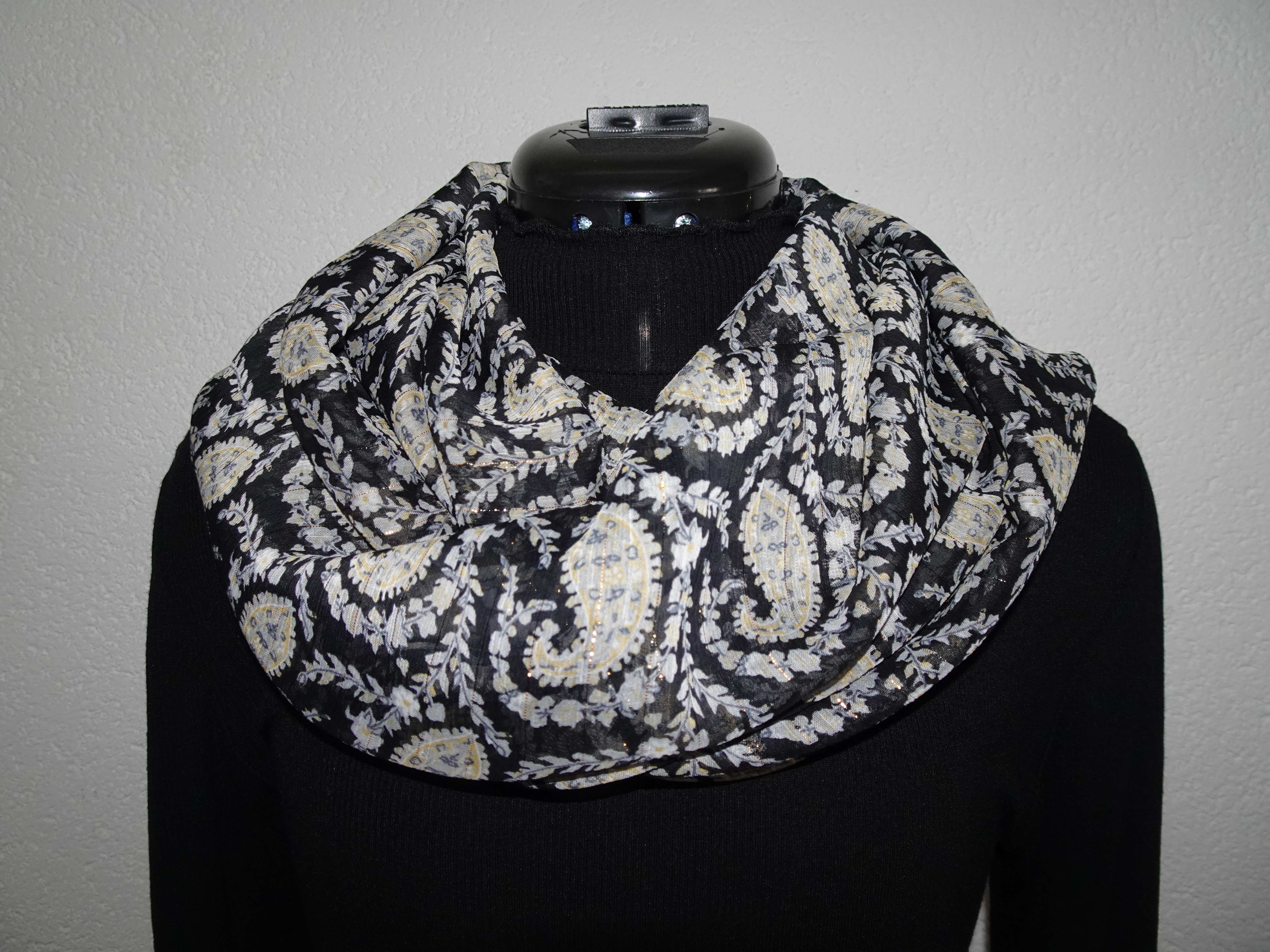 Crêpe-Chiffon-Loop / LE-10