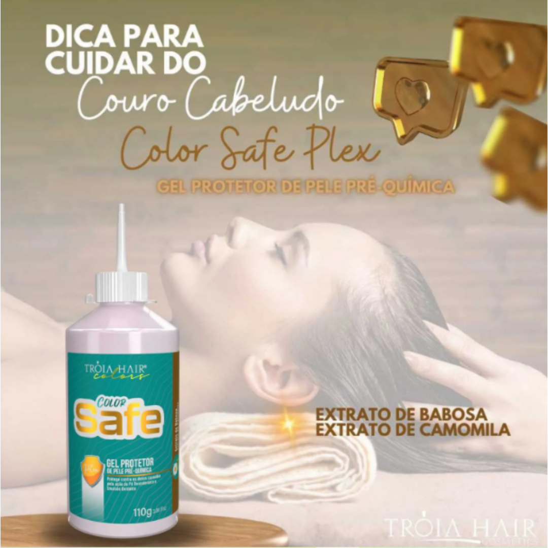 Gel Protetor Para Pele e Couro Cabelludo