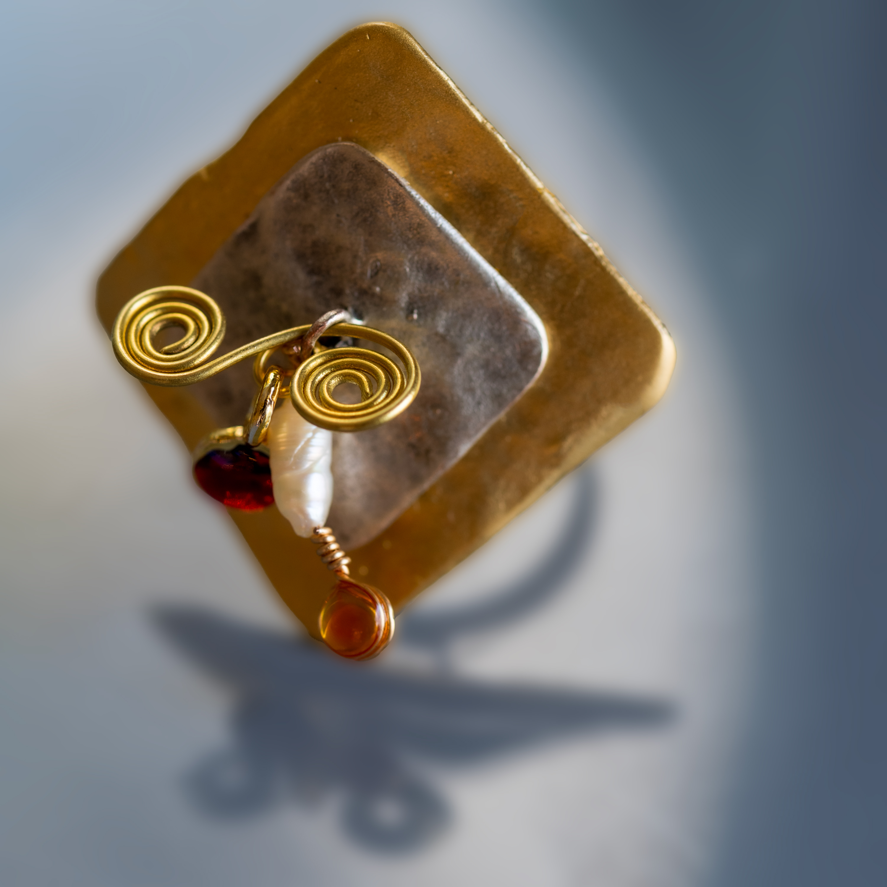 Abstract Artisanal ring