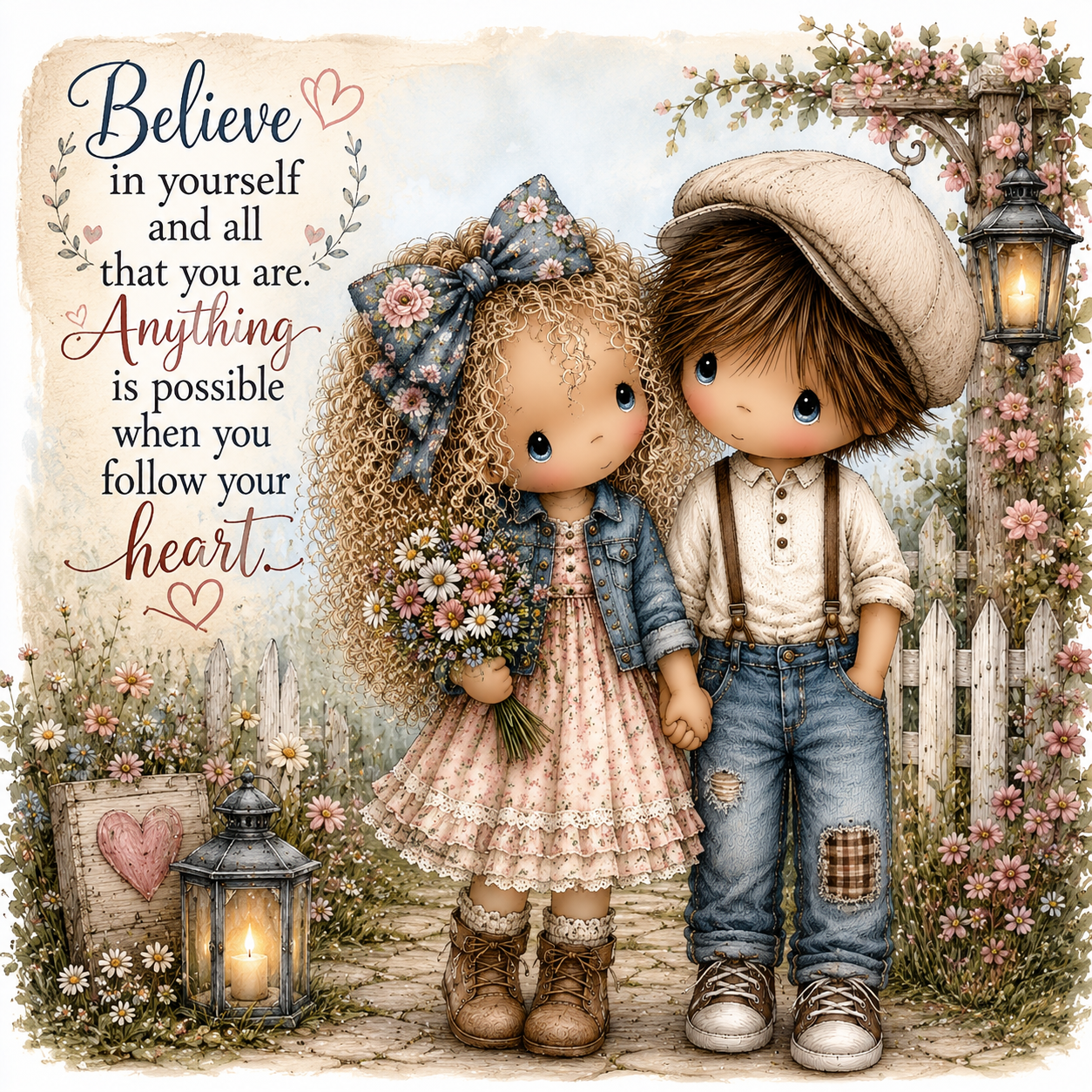 Whimsical Inspirational Digital 