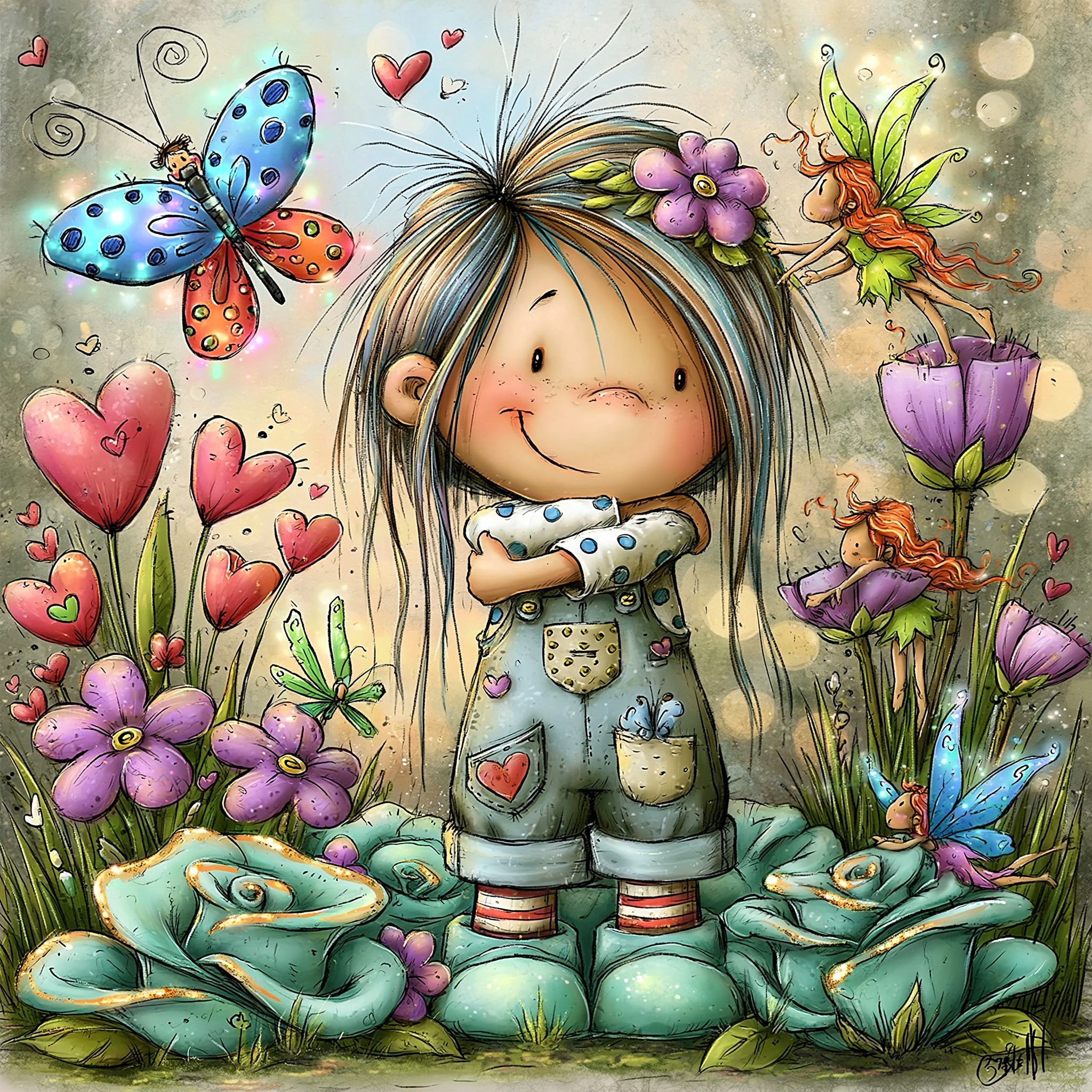 Whimsical Fairy Garden Art