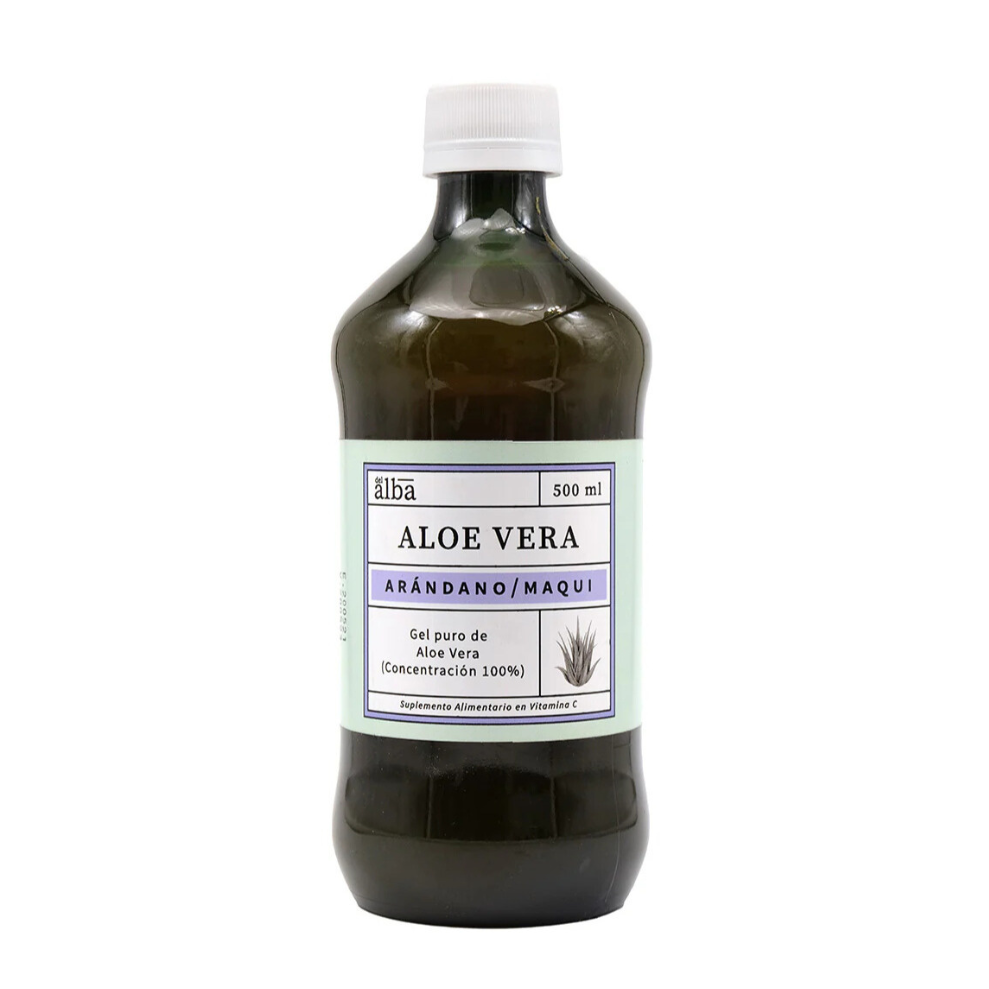 Aloe Vera Arándano/Maqui Apícola del Alba 500 ml.