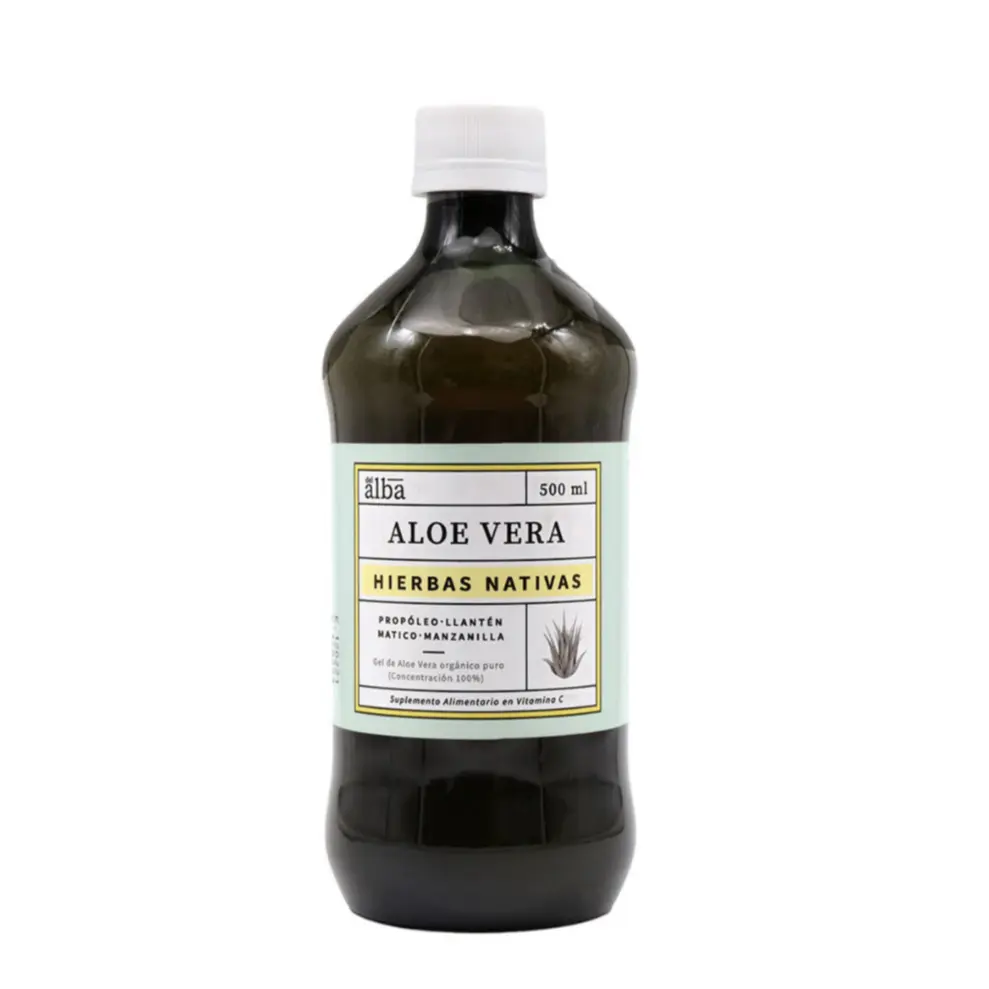 Aloe Vera Hierbas Nativas Apícola del Alba 500 ml.