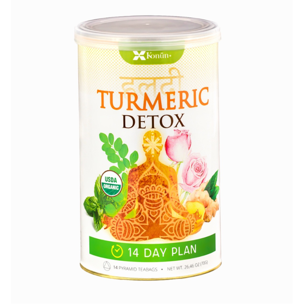 Turmeric detox Konun 14 bolsitas.