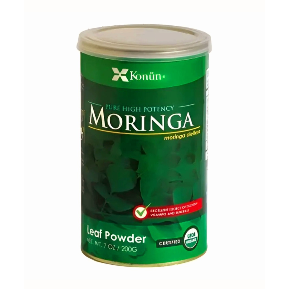 Polvo de hoja de moringa Konun 200gr