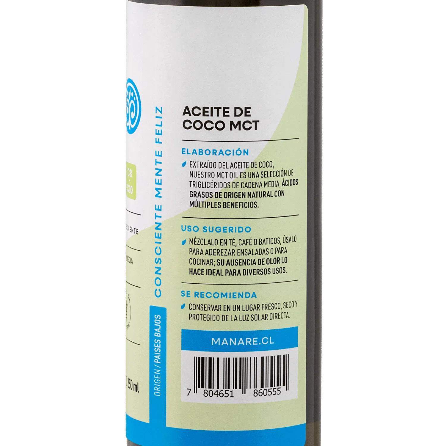 Aceite de Coco Mct 250ml