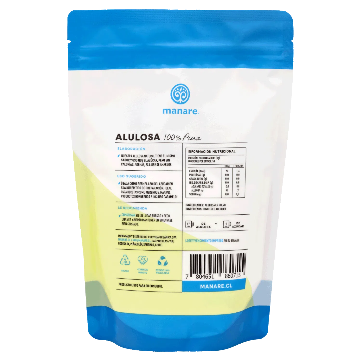 Alulosa 400g