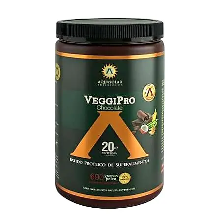 VeggPro Chocolate Proteina en polvo 600gr. Aquasolar